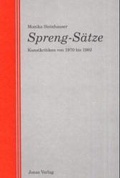 Cover: Spreng-S&auml;tze - Jonas Verlag