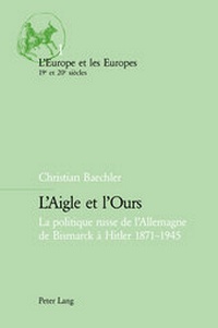 Abbildung von: L'Aigle et l'Ours - Peter Lang Verlag