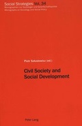 Cover: Civil Society and Social Development - Peter Lang Verlag
