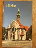 Cover: H&ouml;chst: Kath. Pfarrkirche St. Johann - Kunstvlg Peda Gregor