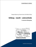 Cover: bildung - macht - unterschiede - innsbruck university press