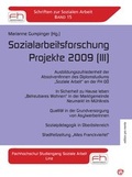 Cover: Marianne Gumpinger (Hg.)  Sozialarbeitsforschung Projekte 2009 (III) - pro mente edition