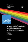 Cover: Advances in Standards and Methodology in Spectrophotometry - Elsevier