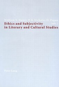 Enlarge image Cover: Ethics and Subjectivity in Literary and Cultural Studies - Peter Lang Verlag