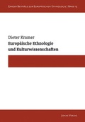 Cover: Europ&auml;ische Ethnologie und Kulturwissenschaften - Jonas Verlag