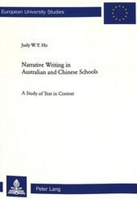 Abbildung von: Narrative Writing in Australian and Chinese Schools - Peter Lang Verlag