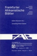 Cover: Comparing African Spaces - K&ouml;ppe, R