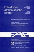 Cover: &Eacute;tudes berb&egrave;res - K&ouml;ppe, R