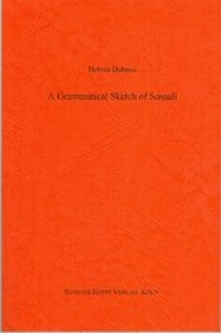 Abbildung von: A Grammatical Sketch of Somali - Köppe, R
