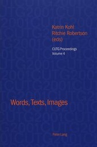Enlarge image Cover: Words, Texts, Images - Peter Lang Verlag