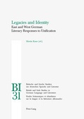 Cover: Legacies and Identity - Peter Lang Verlag