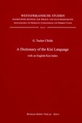 Cover: A Dictionary of the Kisi Language (Guinea, Liberia, Sierra Leone) - K&ouml;ppe, R