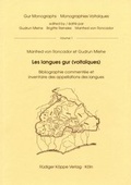 Cover: Les langues gur (volta&iuml;ques) - K&ouml;ppe, R