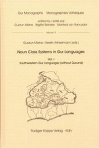 Enlarge image Cover: Noun Class Systems in Gur Languages - Köppe, R