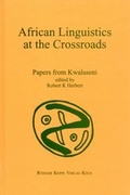 Cover: African Linguistics at the Crossroads - K&ouml;ppe, R