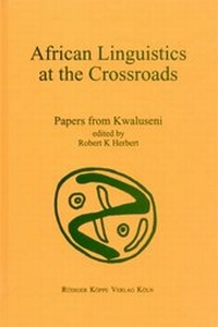 Abbildung von: African Linguistics at the Crossroads - Köppe, R