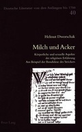 Cover: Milch und Acker - Peter Lang Verlag