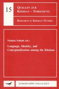 Abbildung von: Language, Identity, and Conceptualization among the Khoisan - Köppe, R
