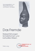 Cover: Das Fremde - Peter Lang Verlag