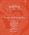Cover: Neue Ontologien - Wiener Gesellschaft f. interkulturelle Philosophie