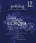 Cover: Das zweite Europa - Wiener Gesellschaft f. interkulturelle Philosophie