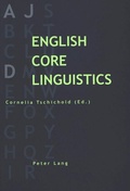 Cover: English Core Linguistics - Peter Lang Verlag