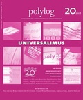 Cover: Universalismus - Wiener Gesellschaft f. interkulturelle Philosophie