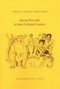 Cover: Boran Proverbs in their Cultural Context - K&ouml;ppe, R