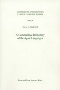 Abbildung von: A Comparative Dictionary of the Agaw Languages - Köppe, R