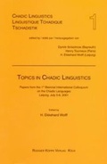 Cover: Topics in Chadic Linguistics I - K&ouml;ppe, R