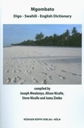 Cover: Mgombato - Digo-English-Swahili Dictionary - K&ouml;ppe, R