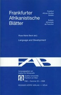 Enlarge image Cover: Language and Development - Köppe, R