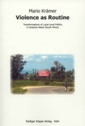 Cover: Violence as Routine - K&ouml;ppe, R