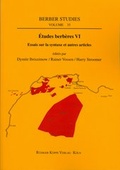 Cover: &Eacute;tudes berb&egrave;res VI. Essais sur la syntaxe et autres articles - K&ouml;ppe, R