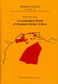 Cover: A Grammatical Sketch of Ghadames Berber (Libya) - K&ouml;ppe, R