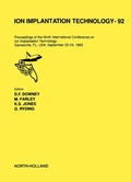 Cover: Ion Implantation Technology - 92 - Elsevier