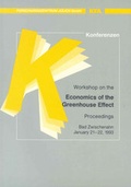 Cover: Workshop on the Economics of the Greenhouse Effect - Verlag des Forschungszentrums J&uuml;lich