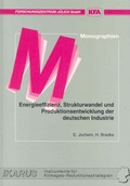 Cover: Energieeffizienz, Strukturwandel und Produktionsentwicklung der deutschen Industrie - Verlag des Forschungszentrums J&uuml;lich