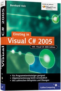 Enlarge image Cover: Einstieg in Visual C# 2005 - Galileo Computing