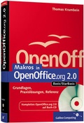 Cover: Makros in OpenOffice.org 2.0 - Basic/StarBasic - Rheinwerk