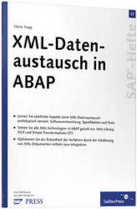 Enlarge image Cover: XML-Datenaustausch in ABAP - Rheinwerk