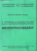 Cover: Literarische Mehrsprachigkeit - Hartung-Gorre
