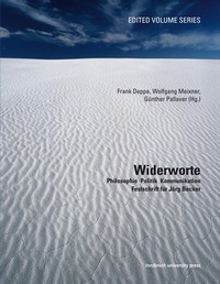 Enlarge image Cover: Widerworte - innsbruck university press