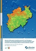 Cover: R&auml;umlich differenzierte Quantifizierung der N- und P-Eintr&auml;ge in Grundwasser und Oberfl&auml;chengew&auml;sser in Nordrhein-Westfalen unter besonderer Ber&uuml;cksichtigung diffuser landwirtschaftlicher Quellen - Verlag des Forschungszentrums J&uuml;lich