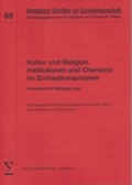 Cover: Kultur und Religion, Institutionen und Charisma im Zivilisationsprozess - Hartung-Gorre