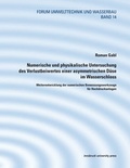 Cover: Numerische und physikalische Untersuchung des Verlustbeiwertes einer asymmetrischen D&uuml;se im Wasserschloss - innsbruck university press