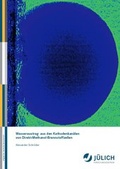 Cover: Wasseraustrag aus den Kathodenkan&auml;len von Direkt-Methanol-Brennstoffzellen - Verlag des Forschungszentrums J&uuml;lich