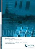 Cover: UNICORE Summit 2011 Proceedings, 7-8 July 2011 | Torun, Poland - Verlag des Forschungszentrums J&uuml;lich