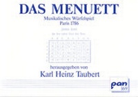 Enlarge image Cover: Das Menuett - PAN Verlag