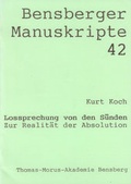 Cover: Lossprechung von den S&uuml;nden - Thomas-Morus-Akad.